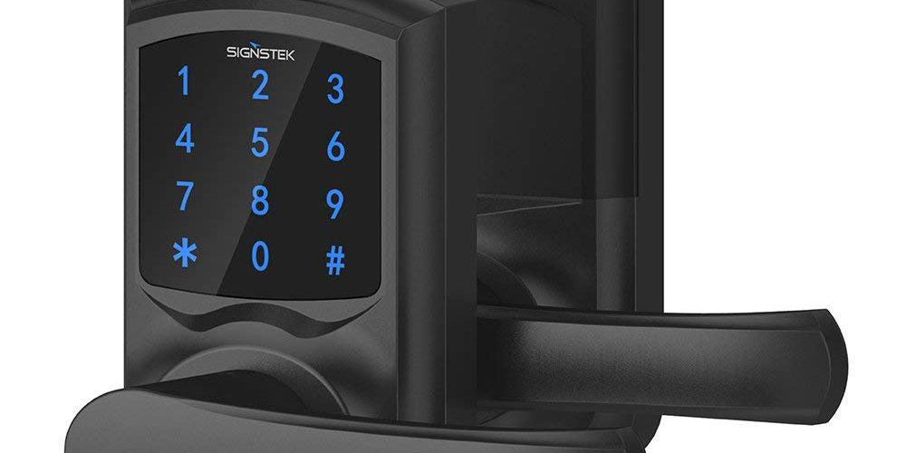Signstek Keyless Touchscreen Lever Electronic Keypad Door Lock