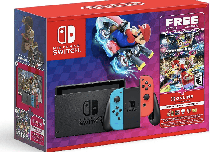Nintendo switch mario store kart deluxe edition