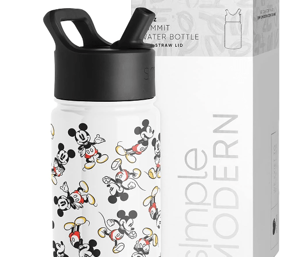 Simple Modern Disney Mickey Mouse Kids Water Bottle - Savings Guru