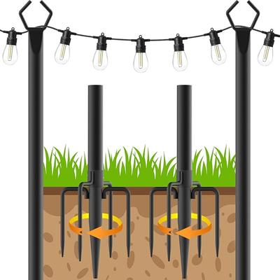 Beizelte 10FT String Light Poles