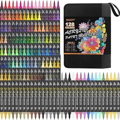 128 Acrylic Paint Markers