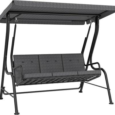 Outsunny 3Person Porch Swing Chair