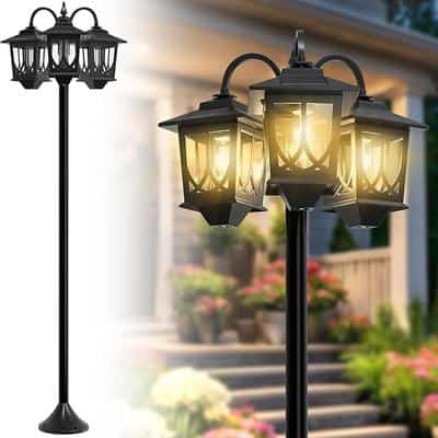 73 Aluminum Solar Lamp Post Light