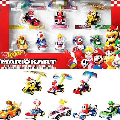 Hot Wheels Super Mario 8Pack of Character
