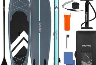 SereneLife 10/106 Inflatable Stand Up Paddle Board