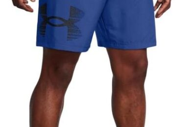 Under Armour Mens Woven Graphic Shorts Short