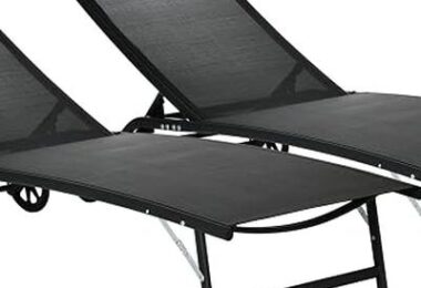 Outsunny Lounge Chair Set of 2 with