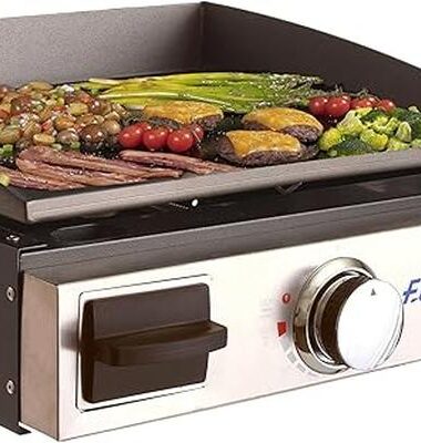 Flame King Flat Top Portable Propane Cast