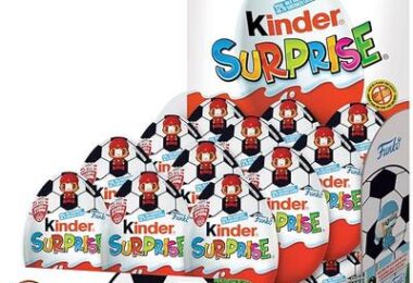KINDER SURPRISE Milk Chocolate Eggs with Toys