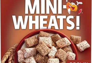Kelloggs MiniWheats Cereal Brown Sugar Flavour