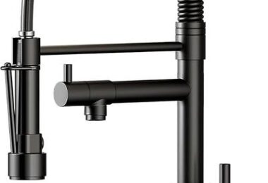 Kitchen Faucet with Pull Down Sprayer Dual