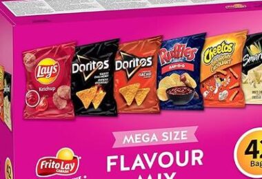FritoLay Variety Packs Flavour Mix Flavoured Snacks