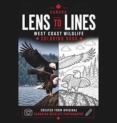 Vancouver Island Wildlife Coloring Book Cozy Coastal