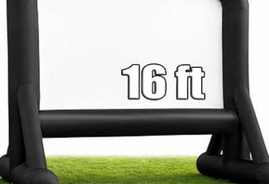 HuaKastro 16ft Outdoor Inflatable Projector Screen 124inch