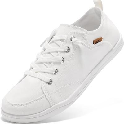 STQ Slip On Sneakers Women Canvas Casual