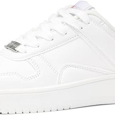 LUCKY STEP Women Fashion Sparkle Rhinestone Sneakers