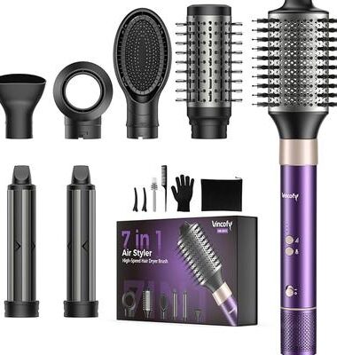 Vincofy 7 in 1 Blow Dryer Brush
