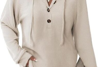 RIROW Womens Tops Long Sleeve Fuzzy Rib