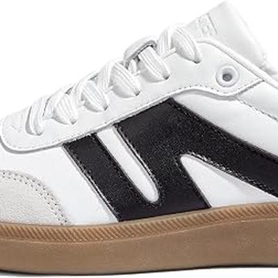 LUCKY STEP Women Classic Retro Gum Sole