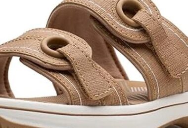 Clarks Womens Breeze Maye Slide Sandal