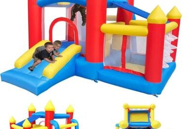 Baralir Indoor Bouncy Castle for Kids Inflatable
