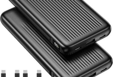 2Pack 10000mAh Power Bank Fast Charging