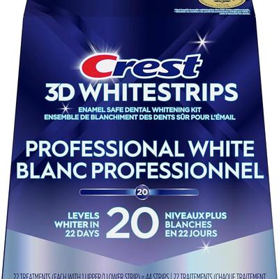 Crest 3D Whitestrips Professional White AtHome Teeth
