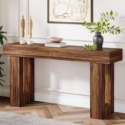 Tribesigns Farmhouse Console Table
