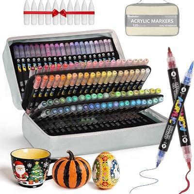 120 Colors Acrylic Paint Markers