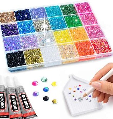 Resin Jelly Rhinestones for Bedazzling Kit