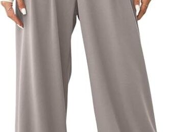 EVALESS Wide Leg Pants Women Summer Casual