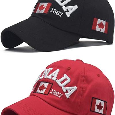 2 PCS Canada Baseball Cap Canada Souvenirs