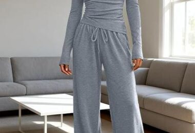 Womens 2 Piece Sweatshirt Sets Long Sleeve