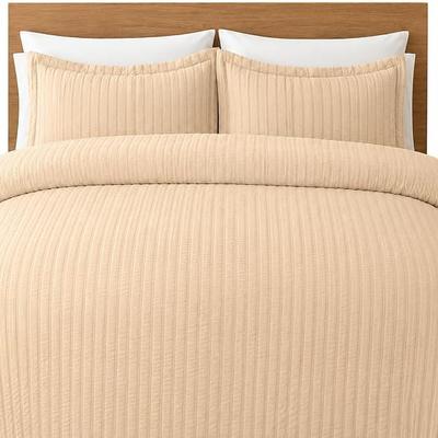 Utopia Bedding Seersucker Duvet Cover King Size