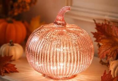glass pumpkin