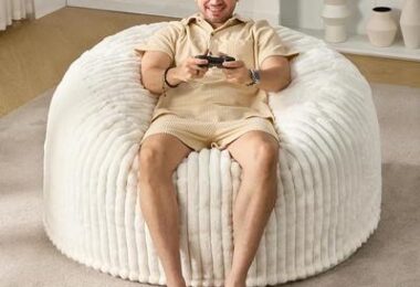 Hobestluk Adult Bean Bag Chair Giant Beanbag