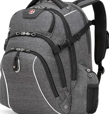 SWISSGEAR CarryOn Backpack with Rainproof Laptop Section