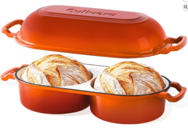 Cast Iron Bread Pan with Lid