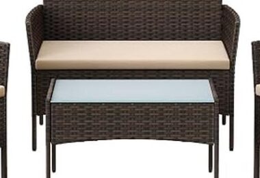 SONGMICS Patio Furniture Set
