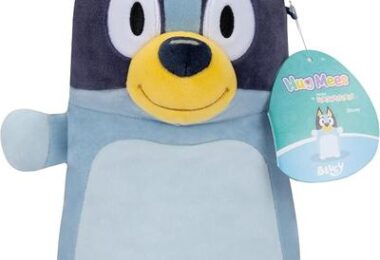 Squishmallows Original 10Inch Bluey HugMees MediumSized