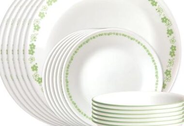 Corelle Vitrelle 18 Piece Glass Dinnerware Sets