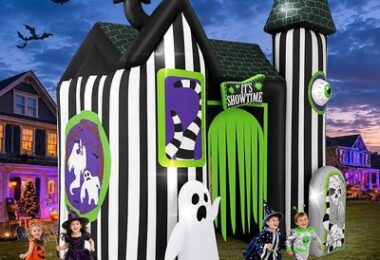 Kalolary Halloween Inflatable Arch Giant Haunted House
