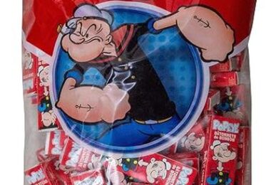 Popeye Jumbo Candy Sticks Halloween Candy