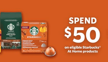 Starbucks Spend Offer