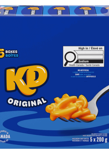 Kraft Dinner Original Macaroni and Cheese