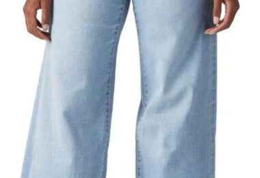 Levis Womens 318 Shaping WideLeg Jeans Also