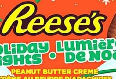 REESES Holiday Lights 4pk Peanut Butter Creme