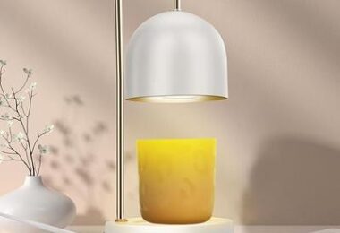 YudouTech Dimmable Candle Warmer Lamp White