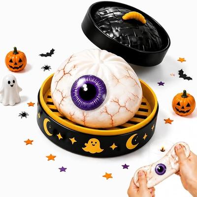 Halloween White Eye Decorative Figure with Mini