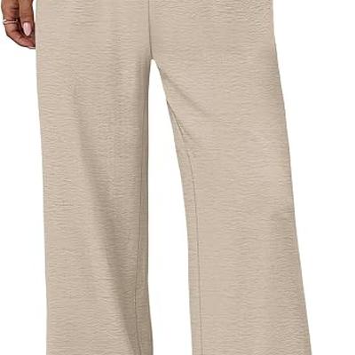 SAMPEEL Wide Leg Pants Women Flowy Palazzo